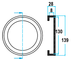 Rubber lift pads G33